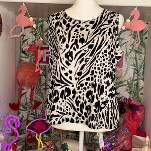 CHICO'S Women's Lightweight Stretch Tank Top Black Size 1